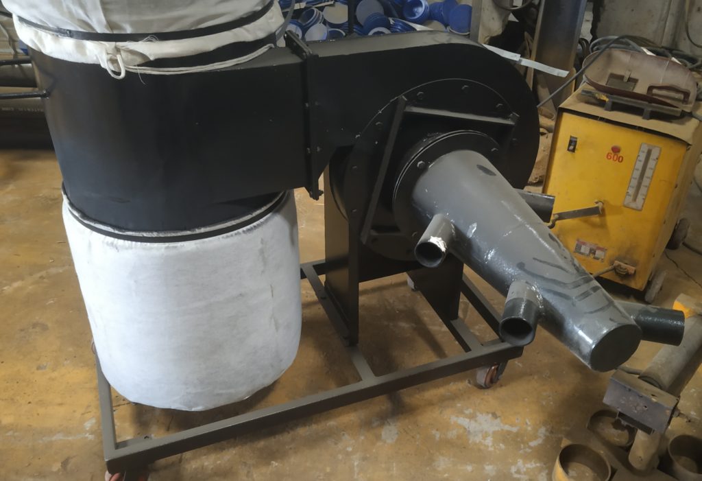 Portable Carbon Dust Collector Universal Sintered Products & Machinery